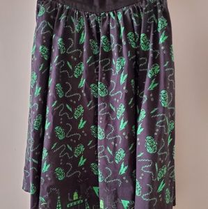 Hot Topic Frankenstein skirt size Small